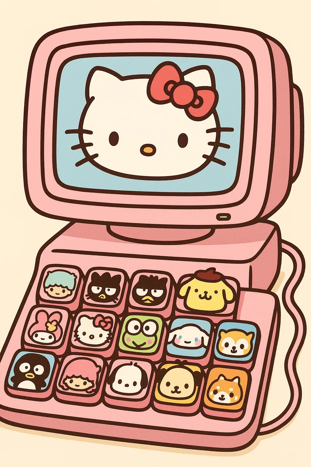 hello kitty and friends